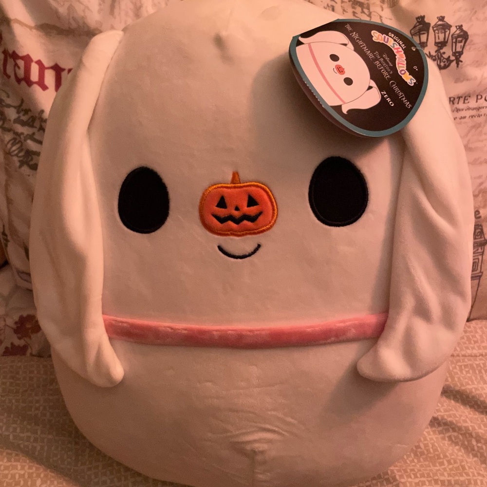 Nightmare Before Christmas : ZERO Squishmallow 8”